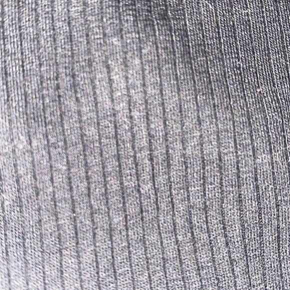 Ribbed Black Off-The-Shoulder Top - Picture 2 of 4